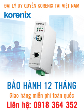 JetCon 3701GP-U - Bộ chuyển đổi quang điện - Korenix Việt Nam 