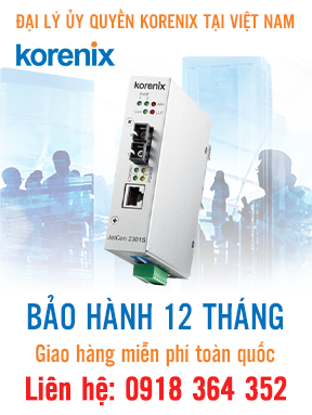 JetCon 2301S - Bộ chuyển đổi quang điện - Korenix Việt Nam 