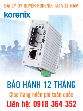 JetCon 1301 - Bộ chuyển đổi quang điện - Korenix Việt Nam