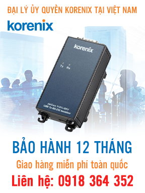 JetCon 1101 - Bộ chuyển đổi USB sang RS-232C - Korenix Việt Nam