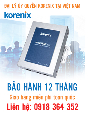 JetCon 2502 V2 - Bộ mở rộng ethernet - Korenix Việt Nam
