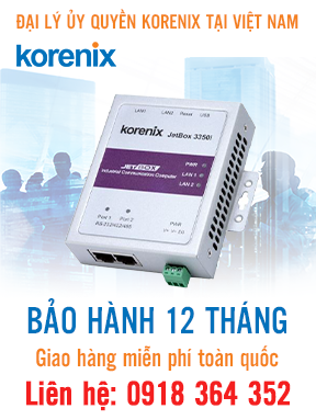 JetBox 3350i-w - Máy tính Linux công nghiệp - Korenix Việt Nam