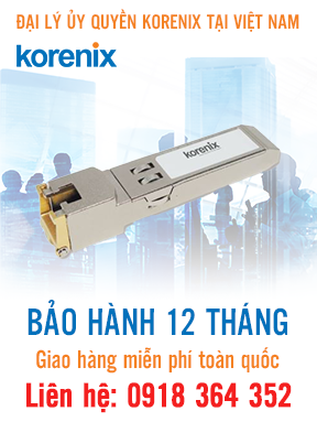 SFPGRJ45 - Module thu phát - Korenix Việt Nam