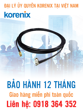JWA-Cable-SM-to-SM-00 - Cáp kết nối đầu SMA cái tới đầu SMA đực - Korenix Việt Nam
