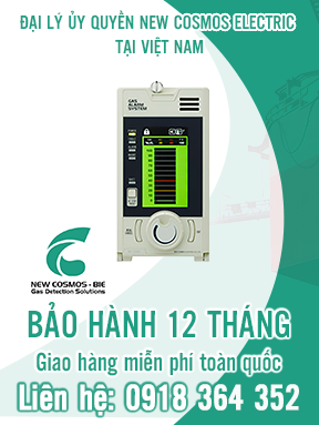  NV-120Ci - Hệ thống báo động khí một điểm - Single-point Gas Alarm Systems - New Cosmos Electric Việt Nam