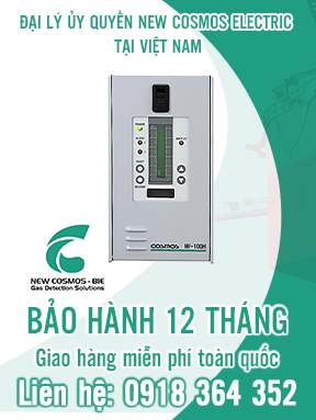 NV-100H - Hệ thống báo động khí - One-point Type Gas Alarm System - New Cosmos Electric Việt Nam