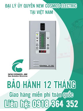 NV-100S - Hệ thống báo động khí - One-point Type Gas Alarm System - New Cosmos Electric Việt Nam