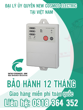 B-780 - Hệ thống báo động khí đơn giản - Simplified Gas Alarm System - New Cosmos Electric Việt Nam