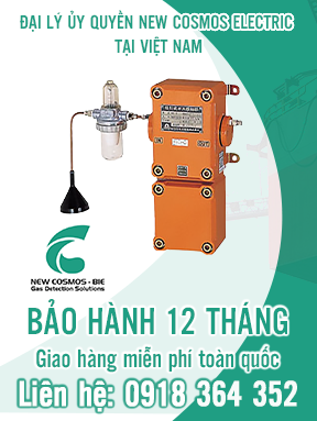 PE-2CC - Máy dò khí - Gas Detector - New Cosmos Electric Việt Nam
