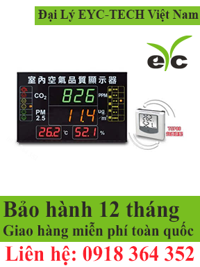 eYc DMB04 4-in-1 Multifunction Indoor Air Quality Large LED Display / Monitor / Indicator EYC TECH Việt Nam STC Việt Nam