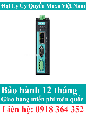 Nport IA5150A ; Bộ chuyển đổi 1 cổng Serial RS232/485/422 sang 2 cổng Ethernet; Đại Lý Moxa Việt Nam