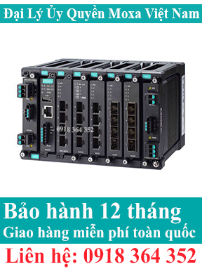 Thiết bị chuyển mạch Switch công nghiệp 20 cổng Gigabit Model: MDS-G4020 Moxa Việt Nam