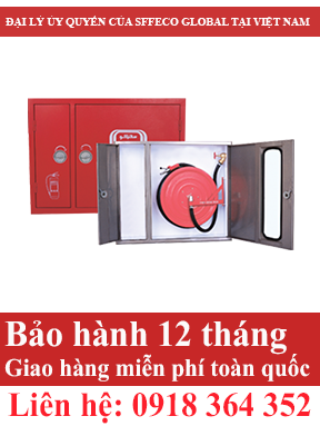 SF 600 - Double Door Horizontal Cabinet - Hộp cứu hỏa cửa đôi - Sffeco Flobal Việt Nam