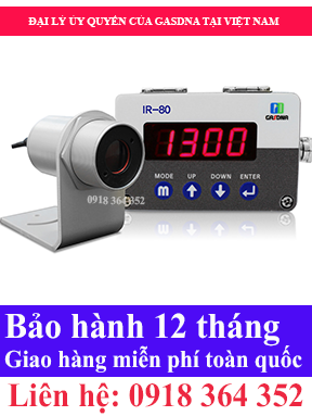 IR-80 - Infrared Thermometer - Máy đo nhiệt độ cảm biến hồng ngoại - Gasdna Việt Nam