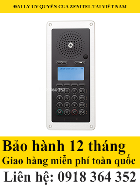 Model : CRMV2 - 1008431000 - IP Flush Master Station - hệ thống liên lạc nội bộ intercom - Zenitel Việt Nam - STC Việt Nam