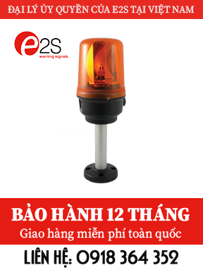 B300RTH Rotating Beacon [Halogen Bulb] - Đèn xoay cảnh báo 220v - E2S Việt Nam
