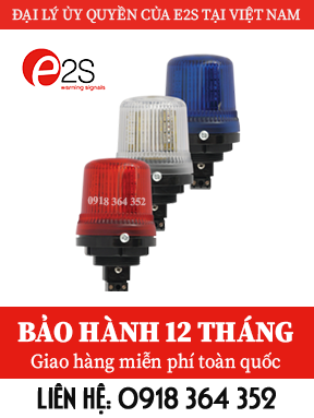 B100LDA Panel Mount LED Permanent Beacon - Đèn xoay cảnh báo 220v - E2S Việt Nam