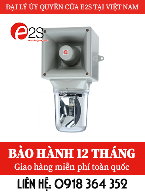 AB121RTH Alarm Sounder & Rotating Beacon - Còi đèn báo cháy kết hợp - E2S Việt Nam