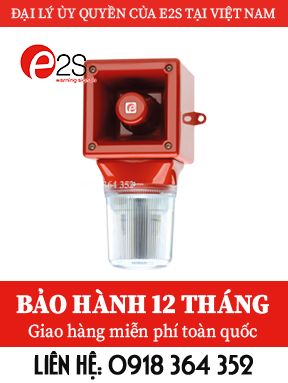 AB121LDA Alarm Sounder & LED Beacon - Còi đèn báo cháy kết hợp - E2S Việt Nam