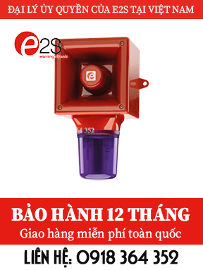 AB112LDA Alarm Sounder & LED Beacon - Còi đèn báo cháy kết hợp - E2S Việt Nam