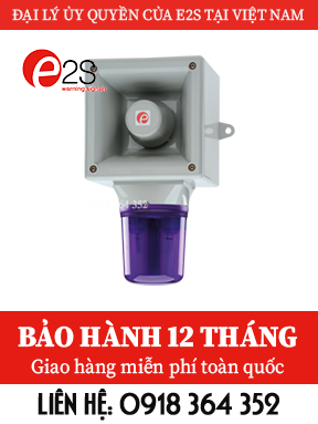AB112STR Alarm Sounder & Xenon Strobe - Còi đèn báo cháy kết hợp - E2S Việt Nam