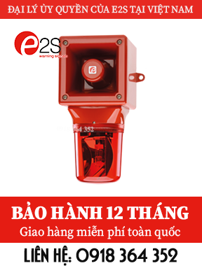 AB105RTH Alarm Sounder & Rotating Beacon - Còi đèn báo cháy kết hợp - E2S Việt Nam