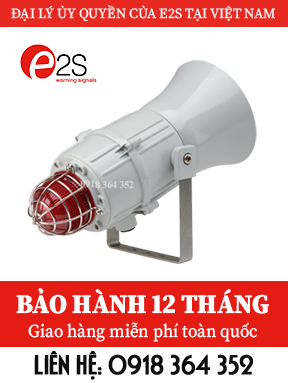 HMCA112-05 Electronic Siren, Buzzer, Claxon & Bell- Còi đèn báo cháy kết hợp - E2S Việt Nam