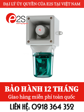 HAB105RTH Electronic Siren, Buzzer, Claxon & Bell - Còi đèn báo cháy kết hợp - E2S Việt Nam