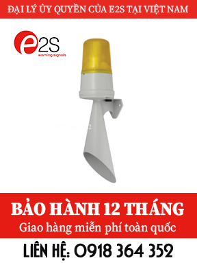H110TX Trumpet Horn & Xenon Strobe Beacon- Còi đèn báo cháy kết hợp - E2S Việt Nam