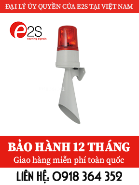 H110TR Trumpet Horn & Rotating Beacon- Còi đèn báo cháy kết hợp - E2S Việt Nam