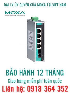EDS-205A-S-SC - Switch Công Nghiệp 5 cổng tốc độ 10/100M - Đại lý switch mạng công nghiệp - Moxa Việt Nam