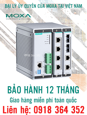 EDS-608 - Switch công nghiệp Managed 8 cổng Ethernet - Moxa Việt Nam