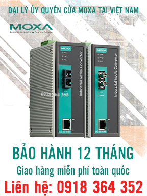 IMC-101-S-SC - Bộ chuyển đổi quang điện - Moxa Việt Nam