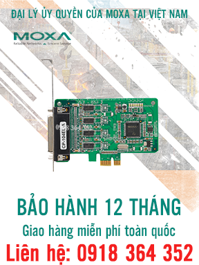 Model: CP-104EL-A-DB9M - Card PCI chuyển đổi tín hiệu serial - Moxa Việt Nam