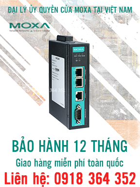 MGate 5114 - Bộ chuyển đổi 1 cổng Modbus/IEC101 sang IEC104 Gateway - Moxa Việt Nam