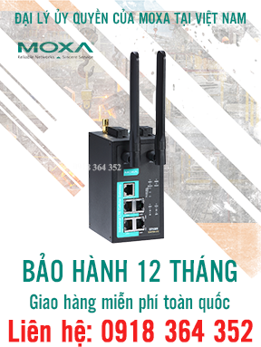 OnCell G3470A-LTE-EU - Cổng giao thức mạng di động LTE Cat 3 - Modem Công Nghiệp 3G,4G - Moxa Việt Nam