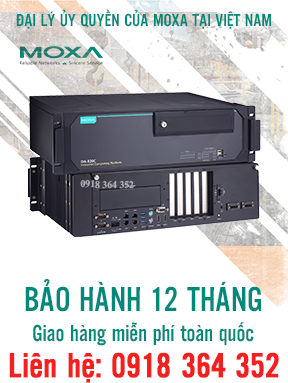 DA-820C-KLXL-H-T - Máy tính công nghiệp - 3U rackmount hiệu suất cao - Bộ xử lý Intel® Core™ i3, i5, i7 hoặc Intel® Xeon® thế hệ 7 - Moxa Việt Nam
