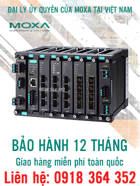 MDS-G4020 - Thiết bị chuyển mạch Switch công nghiệp 20 cổng Gigabit - Moxa Việt Nam