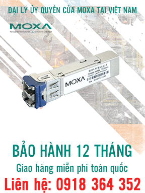 SFP-1FEMLC-T - Modulequang 1 cổng Gigabit Ethernet - Moxa Việt Nam