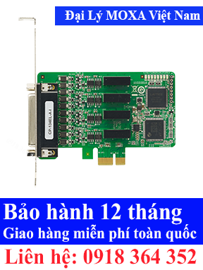 Card PCI chuyển đổi tín hiệu serial Model: CP-134EL-A-I-DB9M Moxa Việt Nam, Moxa ViệtNam
