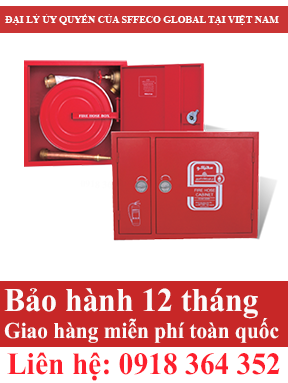 SF 4200 - Double Door Horizontal Cabinet - Hộp cứu hỏa cửa đôi - Sffeco Flobal Việt Nam