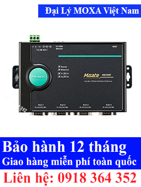 Thiết bị chuyển đổi giao thức mạng công nghiệp Model : MGate MB3480 Moxa Việt Nam, Moxa ViệtNam