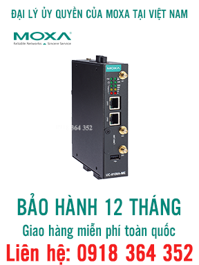 UC-8100A-ME-T - Máy tính nhúng IIoT Arm Cortex-A8 1 GHz - tích hợp LTE Cat. 4 - Moxa Việt Nam