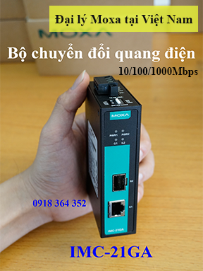 Bộ chuyển đổi quang điện IMC-21GA Moxa Việt Nam