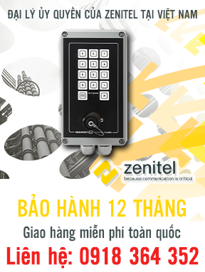 3005000025 - HSB-03 - Analog telephone - Điện thoại Analog - Zenitel Việt Nam