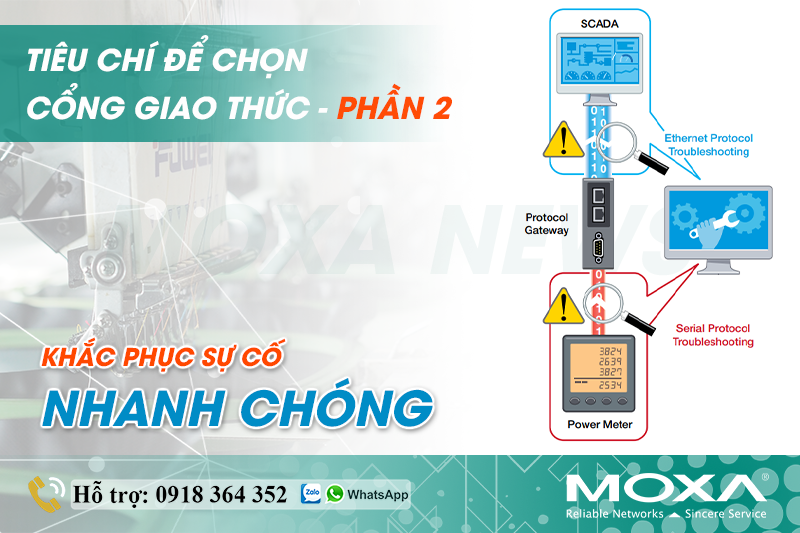 TIÊU CHÍ ĐỂ CHỌN CỔNG GIAO THỨC - PHẦN 2