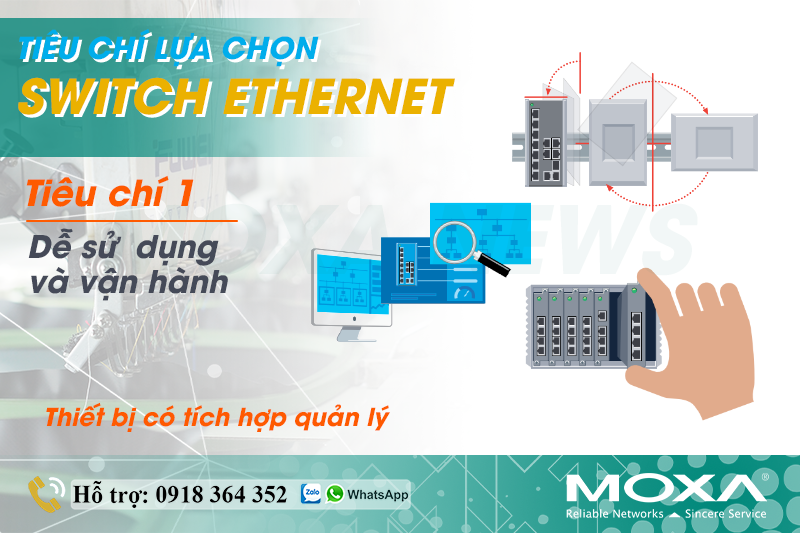 TIÊU CHÍ CHỌN BỘ CHUYỂN MẠCH ETHERNET CÓ CHỨC NĂNG QUẢN LÝ