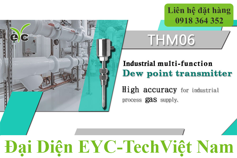 eYc THM06 thiết bị đo điểm sương đa chức năng - Ứng dụng trong công nghiệp - Hệ thống giám sát cung cấp nitơ
