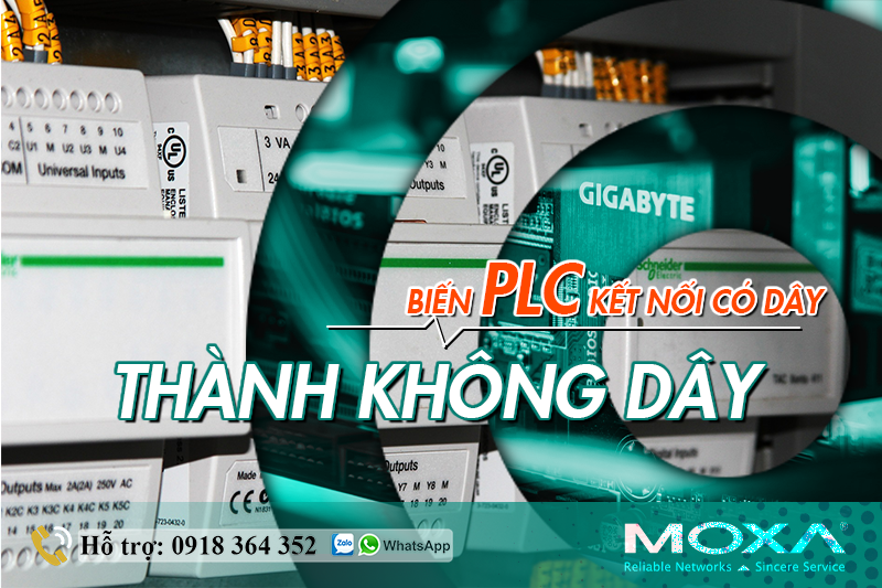 BIẾN PLC THÀNH THIẾT BỊ KẾT NỐI KHÔNG DÂY